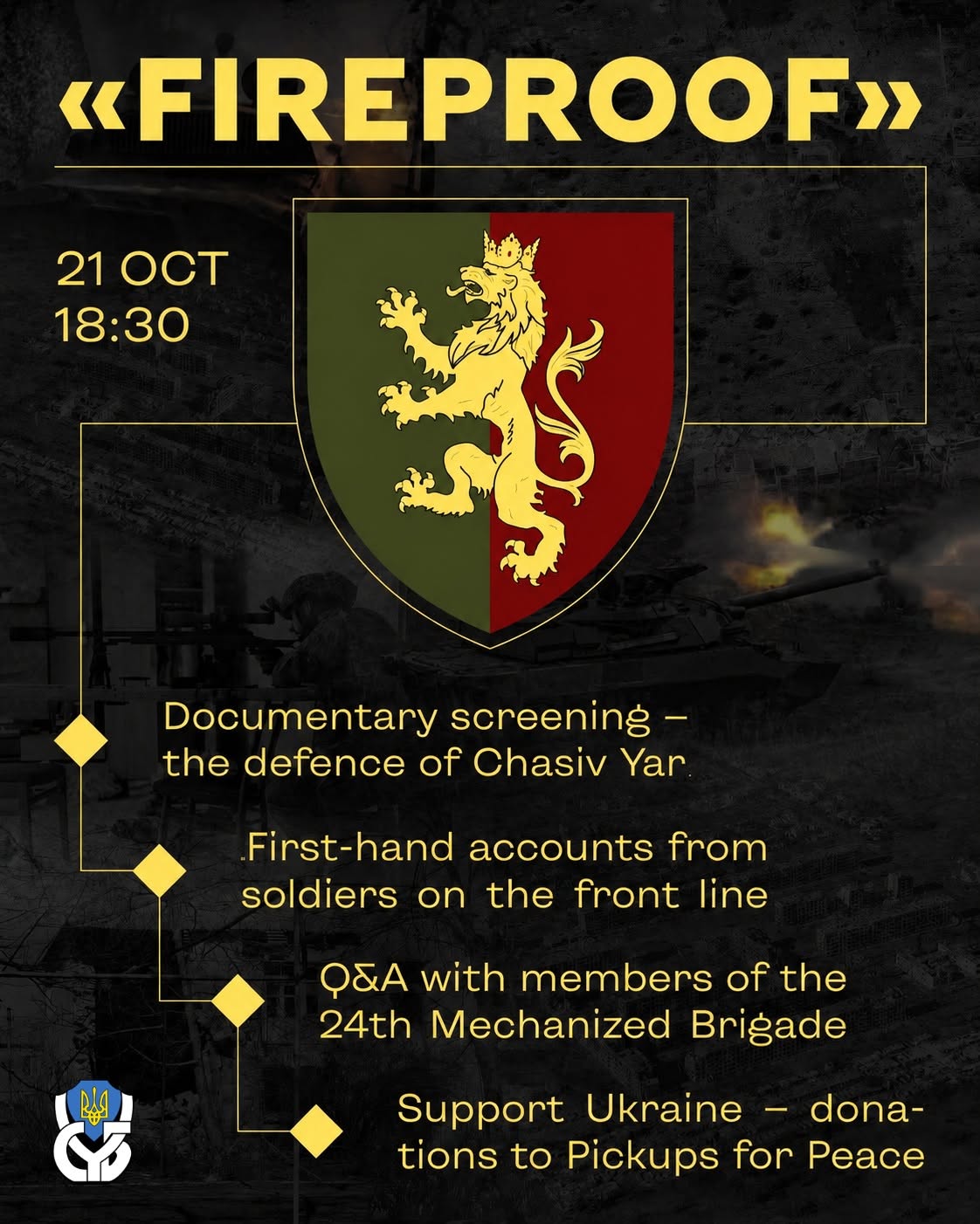 A screening of the documentary film ‘Fireproof’